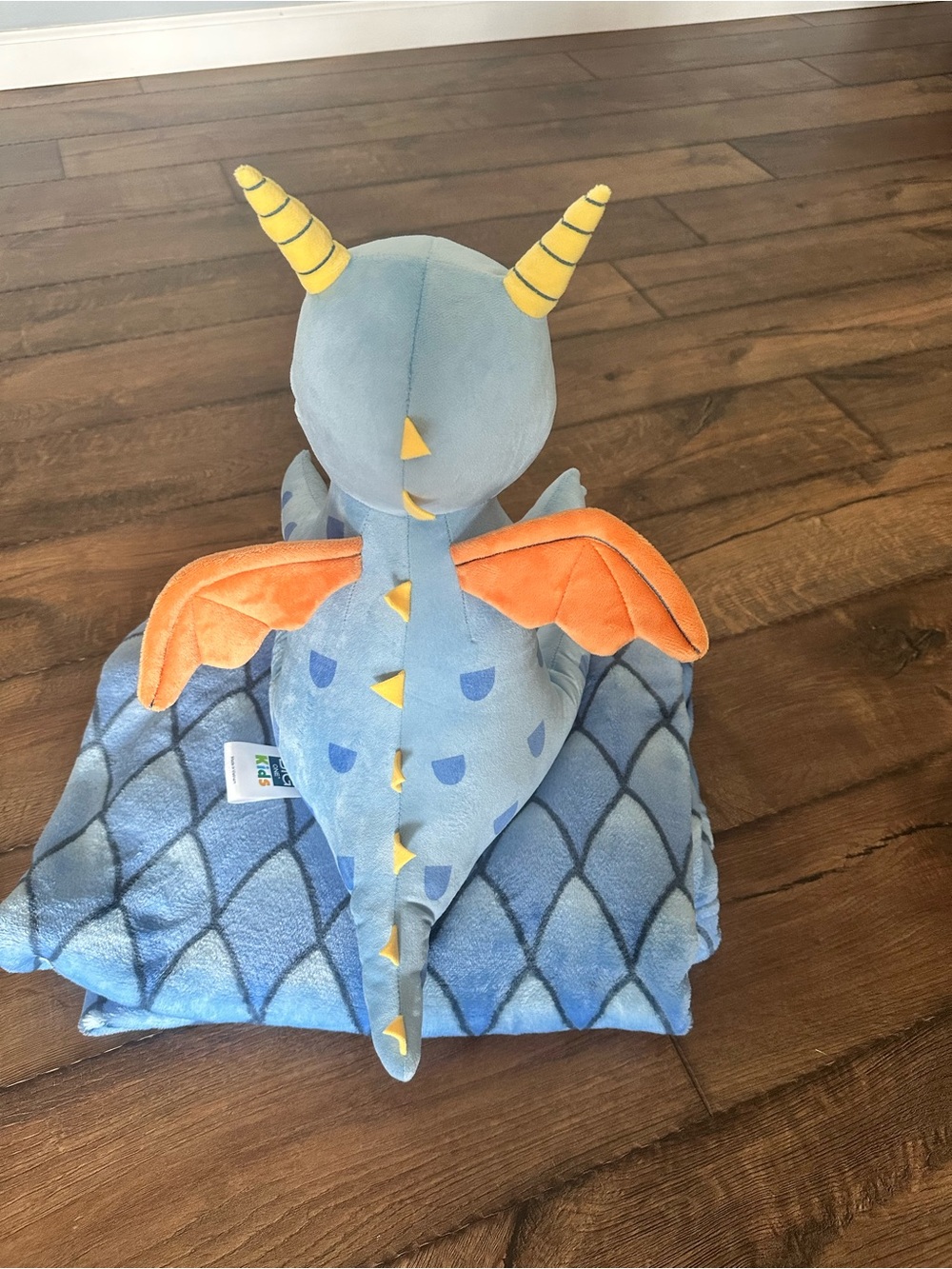 The Big One Plush Dragon and Blanket set - Picture 3 of 5